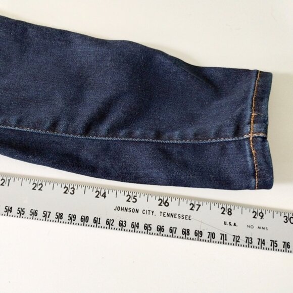 Denim Forum The Lola High Rise Skinny Jeans Size 26 (Fits 26x30) - Picture 9 of 11
